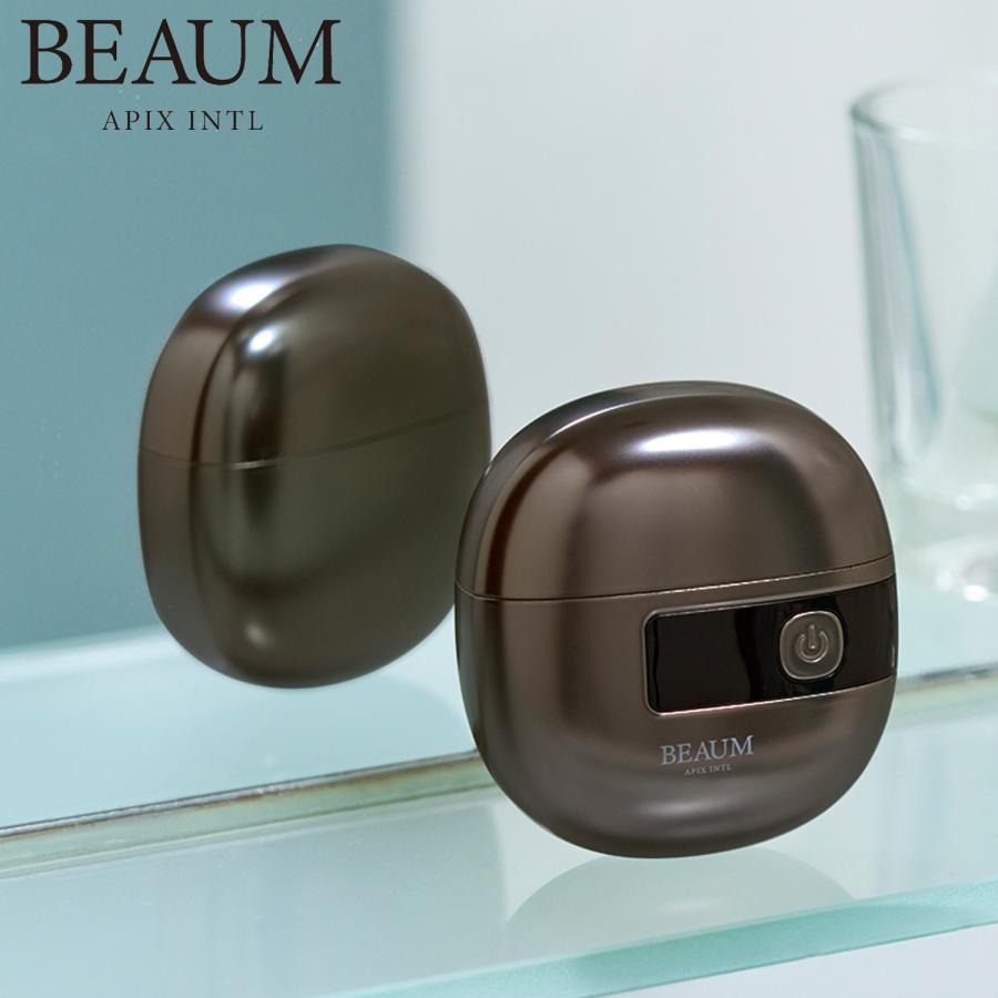 BEAUM メンズ電気シェーバー ブラック Amazon | APIX INTL アピックス BEAUM アピックス 7ヘッドボディ