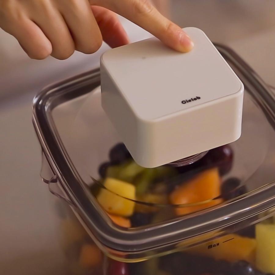 Cielob（セーロブ） 真空保存容器 電動バキュームポンプ 4点セット