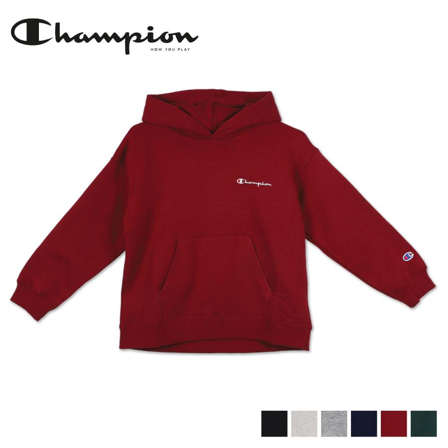 Champion チャンピオン パーカー プルオーバー スウェット キッズ 