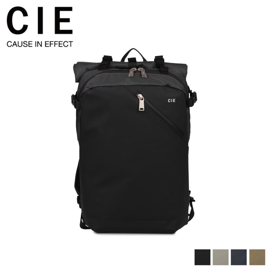 CIE シー リュック バッグ バックパック メンズ レディース VARIOUS ブラック グレー ネイビー ベージュ 黒 021800 CIE（シー） 特典付き リュック バッグ バックパック メンズ VARIOUS