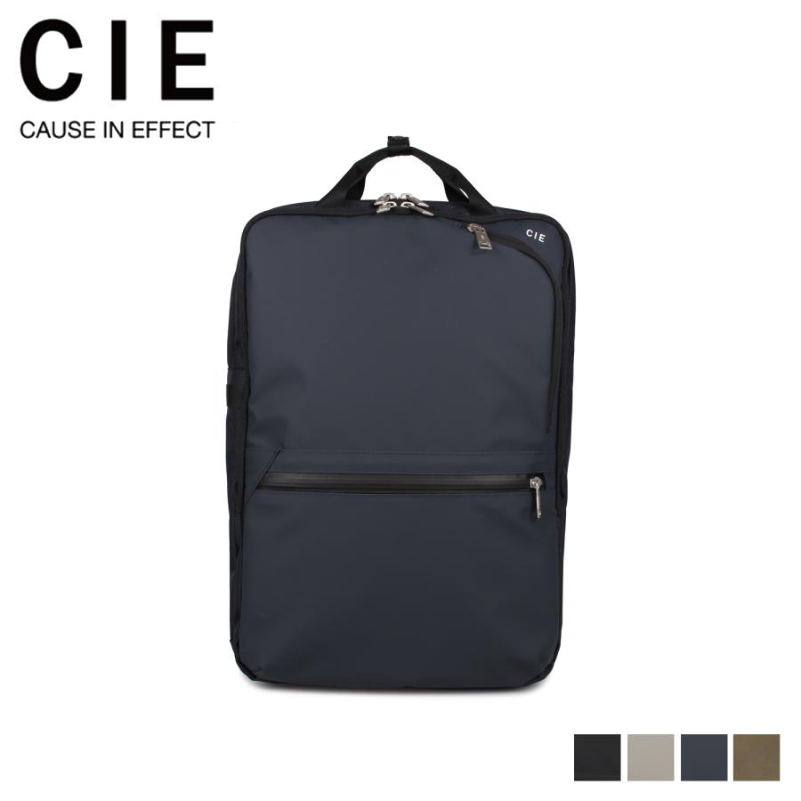 CIE シー リュック バッグ バックパック メンズ レディース VARIOUS ブラック グレー ネイビー ベージュ 黒 021804 CIE（シー） 特典付き リュック バッグ バックパック メンズ VARIOUS