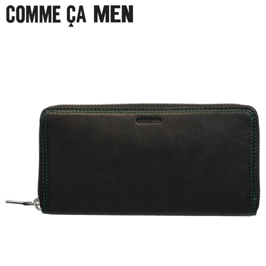COMME CA MEN コムサメン 財布 長財布 メンズ レディース ラウンドファスナー 本革 ブラック 黒 6742 COMME CA MEN（コムサメン） COMME CA MEN 長財布 メンズ レディース
