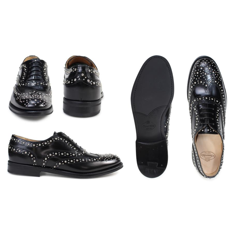 Churchs チャーチ バーウッド シューズ レディース スタッズ Burwood 