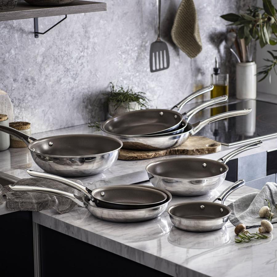 CORELLE コレール フライパン 16cm IH ガス対応 食洗器使用 ステンレス