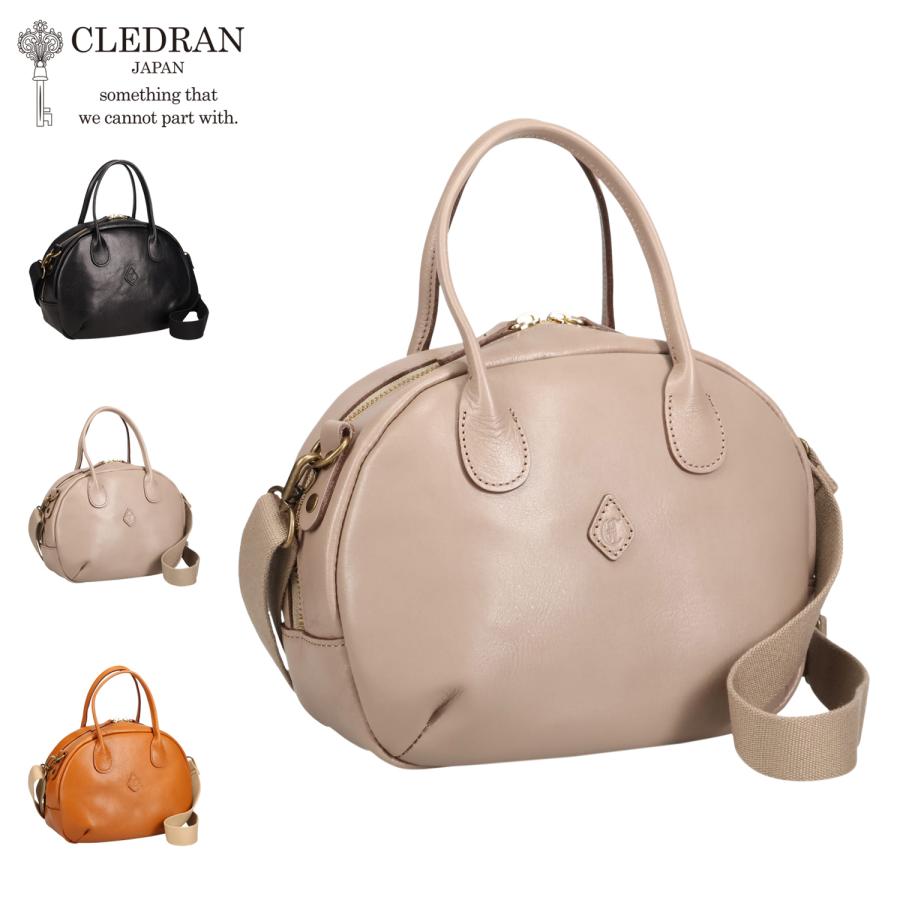 CLEDRAN クレドラン バッグ ボストンバッグ ショルダー レディース 斜めがけ 大人 軽量 FLAM OVAL BOSTON CL3872 CLEDRAN（クレドラン） バッグ ボストンバッグ ショルダー レディース