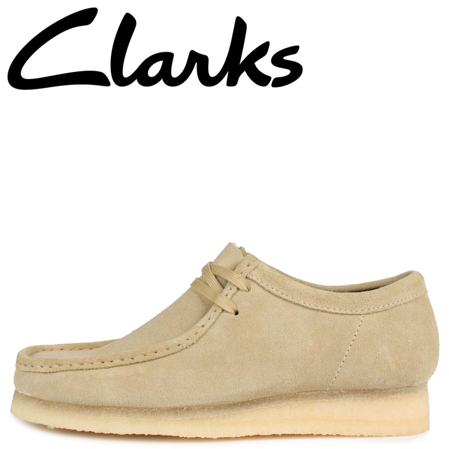 流行 Clarks Wallabee ワラビーレザー 26155515 クラークス モカシン