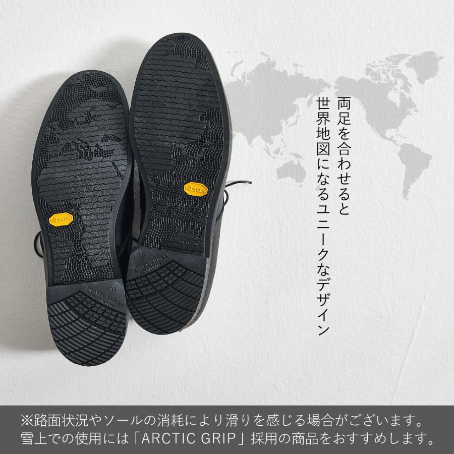 ショセ chausser トラベル シューズ ウィングチップ レースアップ レディース 本革 Eワイズ 日本製 WING TIP TR-004_9
