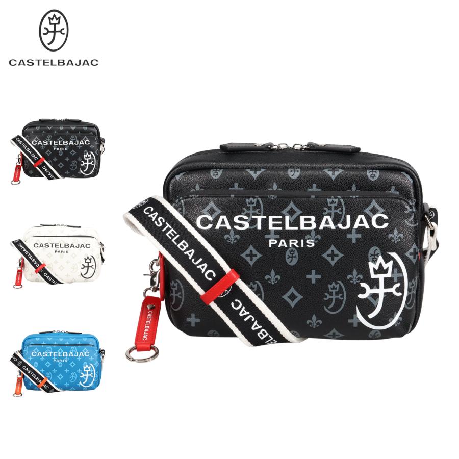 CASTELBAJAC（カステルバジャック） ショルダーバッグ メンズ レディース 斜めがけ 大人 軽量 サシャ 48122 : シュガー ...