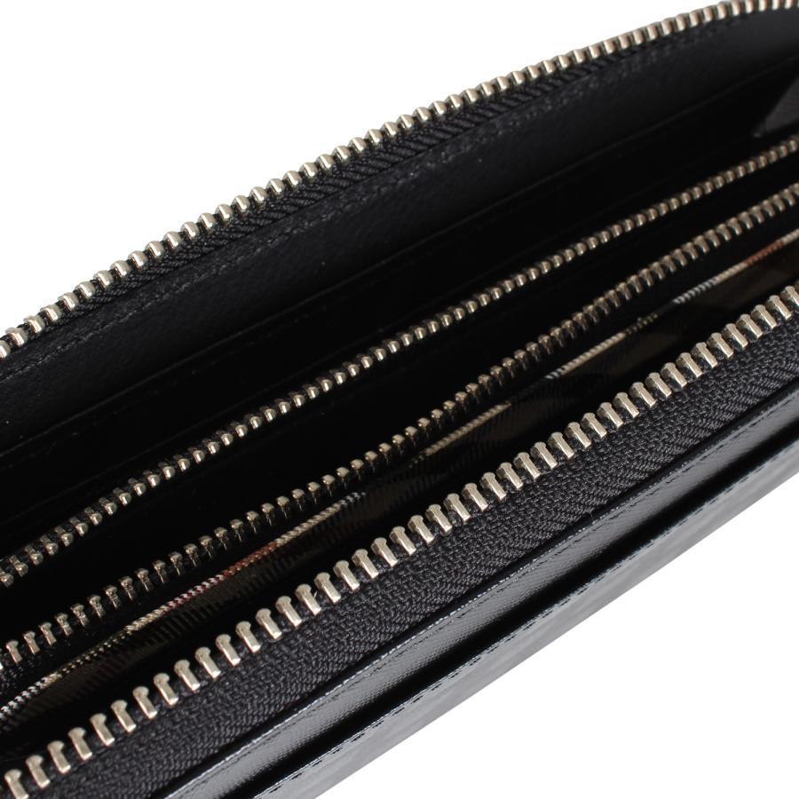 DAKS（ダックス） 長財布 メンズ ラウンドファスナー WALLET ブラック