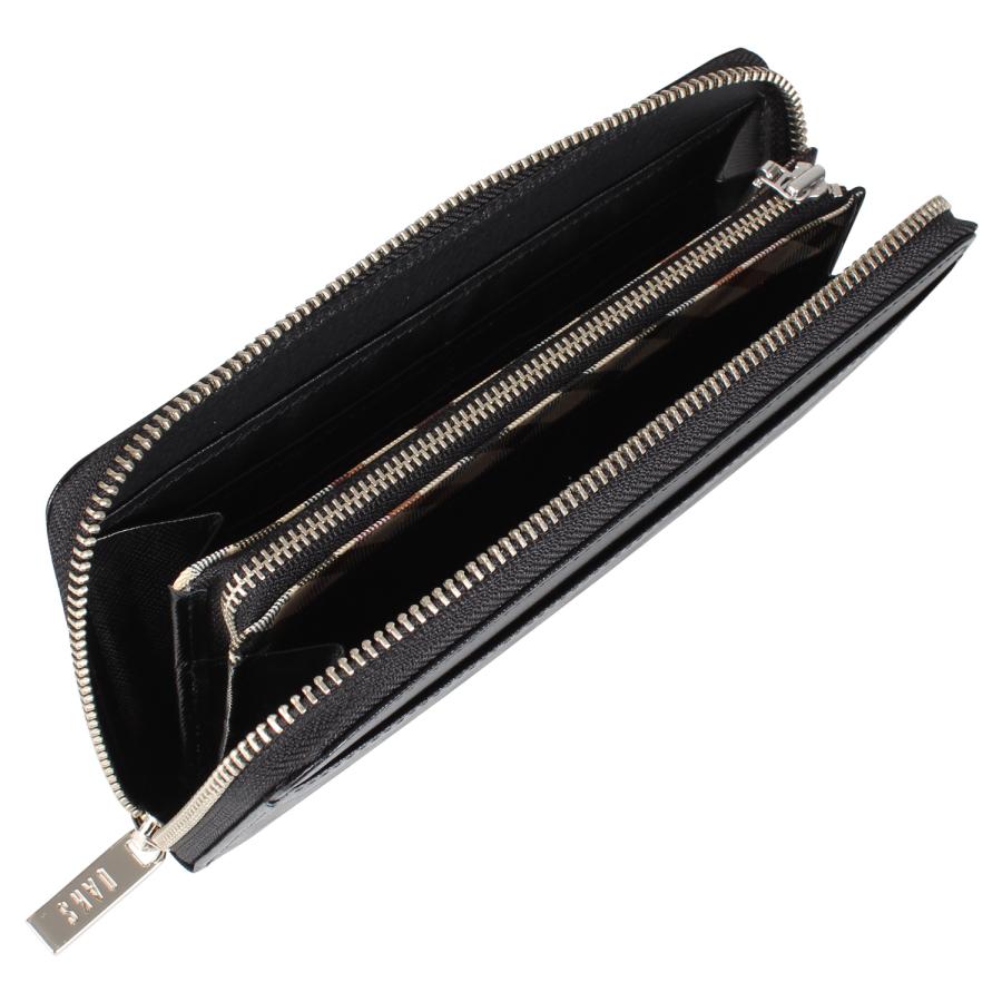 DAKS（ダックス） 長財布 メンズ ラウンドファスナー WALLET ブラック