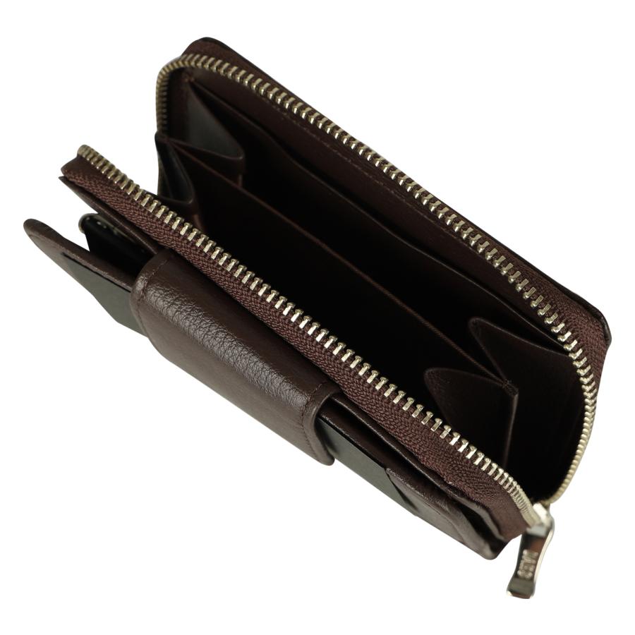DAKS ダックス 財布 小銭入れ キーケース キーホルダー マルチパース メンズ ラウンドファスナー 本革 MULTI PATH DP27690_5