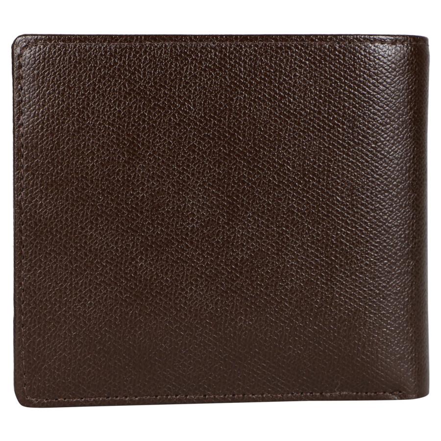 DAKS ダックス 二つ折り財布 メンズ WALLET ブラック ブラウン