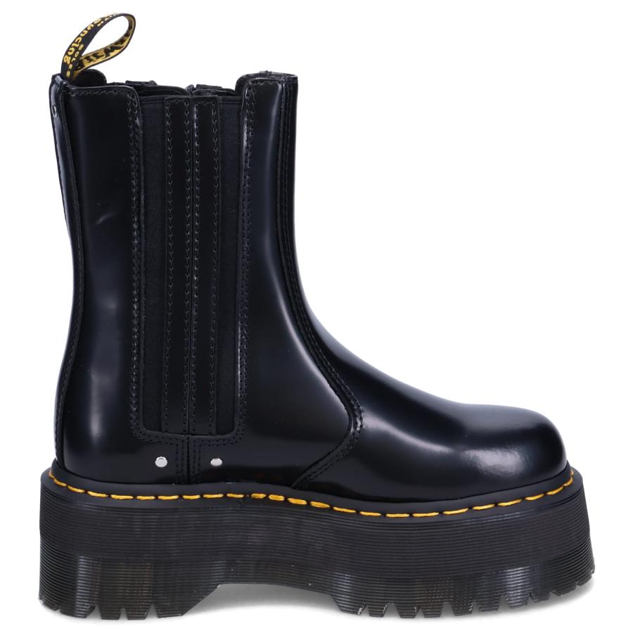 Dr.Martens ドクターマーチン サイドゴア チェルシー ブーツ レディース 厚底 サイドジップ 2976 MAX CHELSEA ブラック 黒 26903001｜sugaronlineshop｜02