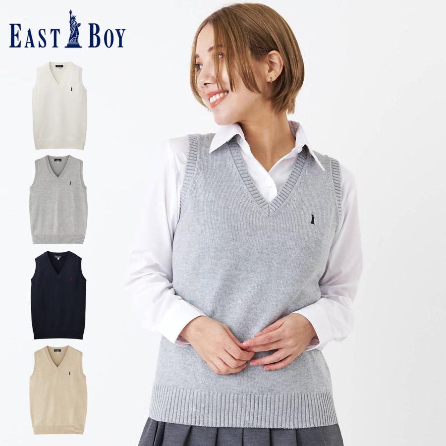 EASTBOY EAST イーストボーイ BOY スクール セーター ニット
