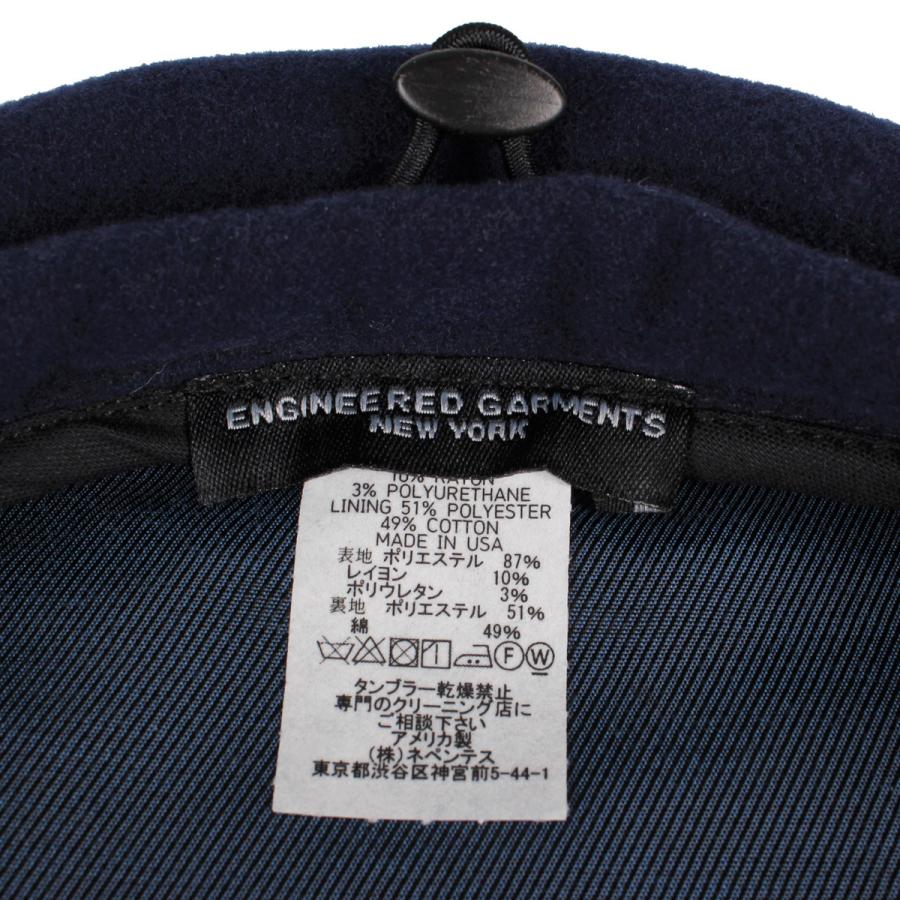 Engineered Garments エンジニアードガーメンツ ハット 帽子 ベレー帽 メンズ レディース Beret Fake Melton ブラック ネイビー 黒 20f1h005 Edg 20f1h005 03 シュガーオンラインショップ 通販 Yahoo ショッピング