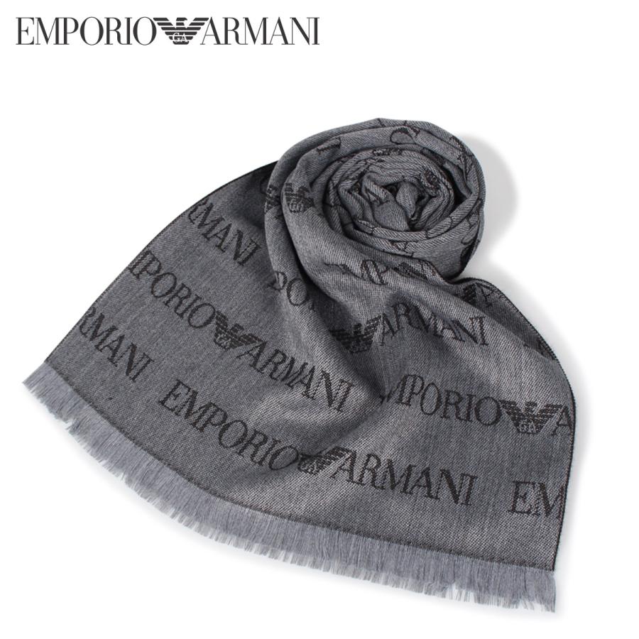 Emporio Armani エンポリオアルマーニ マフラー ストール メンズ グレー Cc786 Ema Cc786 シュガーオンラインショップ 通販 Yahoo ショッピング