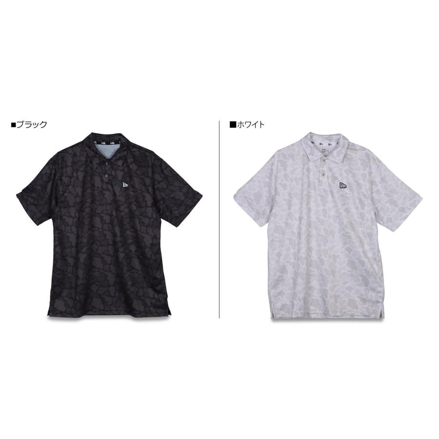 NEW ERA ニューエラ ゴルフ ポロシャツ 半袖 カモ メンズ GF NEW ERA ニューエラ ゴルフ ポロシャツ 半袖 カモ メンズ GF