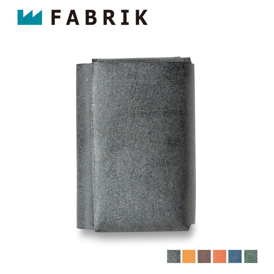 ファブリック FABRIK 三つ折り財布 メンズ レディース 本革 WALLET F20016 FABRIK（ファブリック） 三つ折り財布 メンズ レディース WALLET 本革