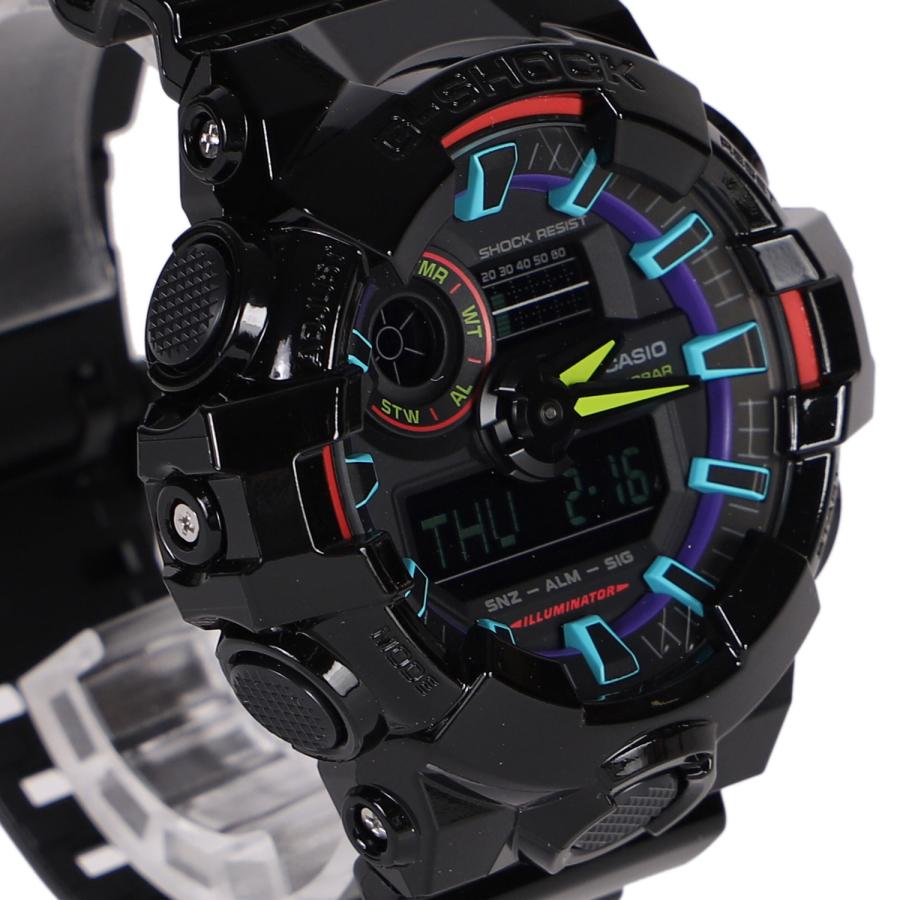 CASIO G-SHOCK ジーショック GA-700RGB-1AJF GA700RGB-1A | G-SHOCK ANALOG-DIGITAL Black | CASIO