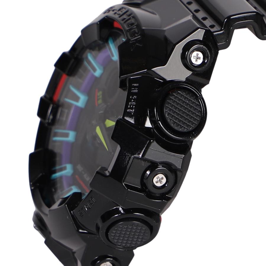 CASIO カシオ G-SHOCK 腕時計 GA-700RGB-1AJF 防水 ジーショック Gショック G-ショック メンズ レディース ブラック 黒｜sugaronlineshop｜03