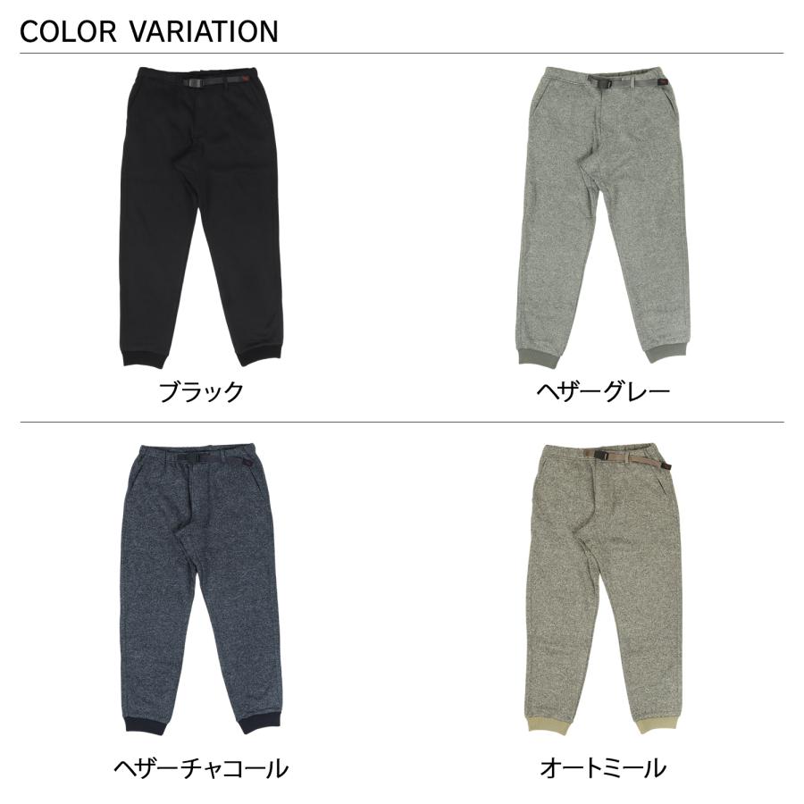 グラミチ Gramicci パンツ リブパンツ ボンディング ニット フリース ナロー メンズ ブラック グレー ベージュ オリーブ 黒 G2FU-P018_7
