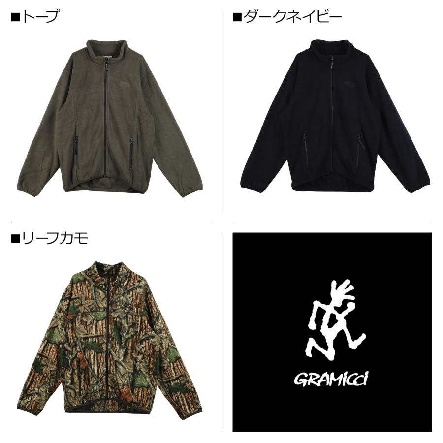 GRAMICCI グラミチ フリースジャケット アウター サーマル メンズ レディース THERMAL FLEECE JACKET ベージュ ダーク ネイビー カモ 迷彩 G3FU-J032｜sugaronlineshop｜05