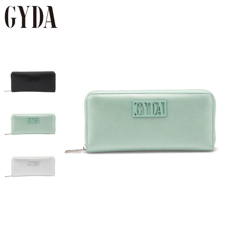 ジェイダ（GYDA）/GYDA ラウンドファスナー長財布 GY−W201 フレームメタル GYDA（ジェイダ） 長財布 レディース FRAME ラウンドファスナー METAL