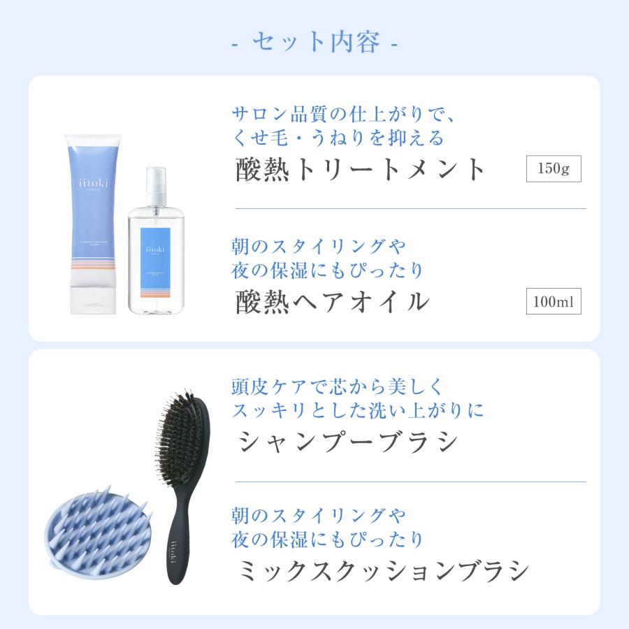ノンブランド ヘアケア ギフトセット 酸熱トリートメント ヘアオイル