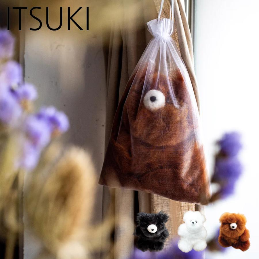 イツキ ITSUKI ぬいぐるみ テディ―ベア クマ 小さい クマが入っていた