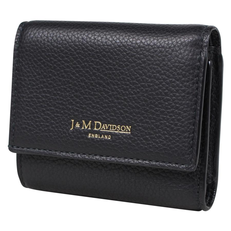 J M Davidson ジェイアンドエムデヴィッドソン 財布 三つ折り レディース レザー Two Fold Wallet ブラック 黒 7470 Jmd 7470 シュガーオンラインショップ 通販 Yahoo ショッピング
