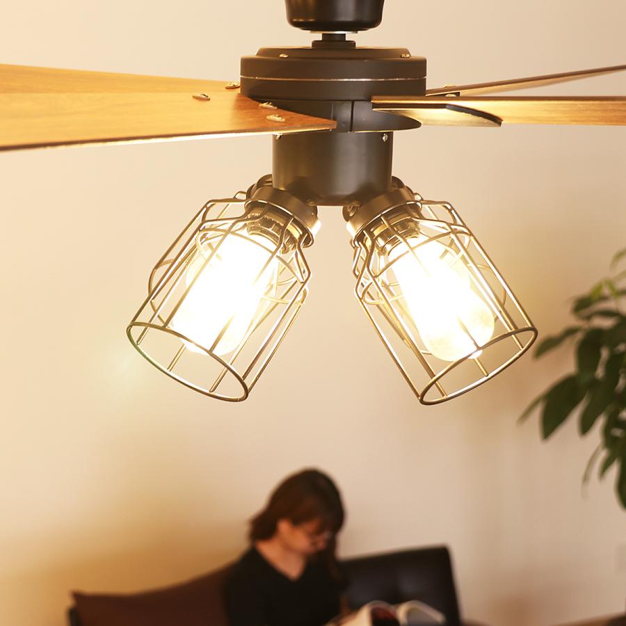 JAVALO ELF ジャバロエルフ シーリングファンライト 照明 4灯