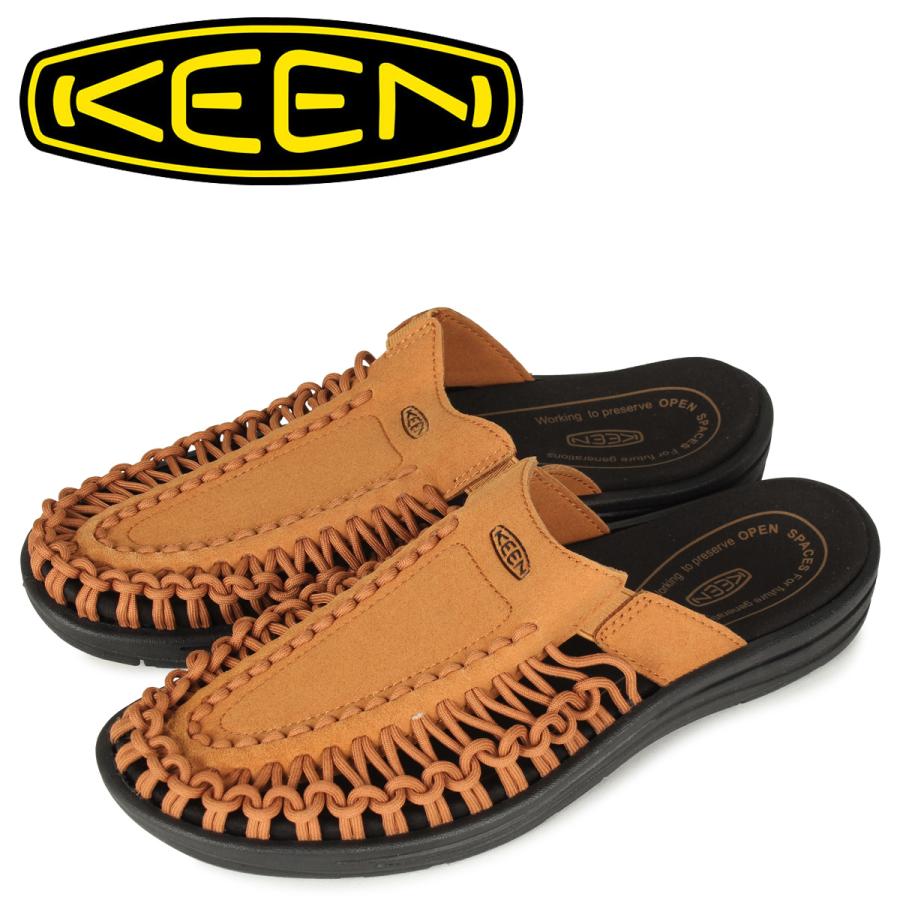 ✨美品✨キーン KEEN ユニーク2スライド【27】ブラウン 1022372 KEEN キーン UNEEK 2 SLIDE ユニーク ツー スライド メンズ