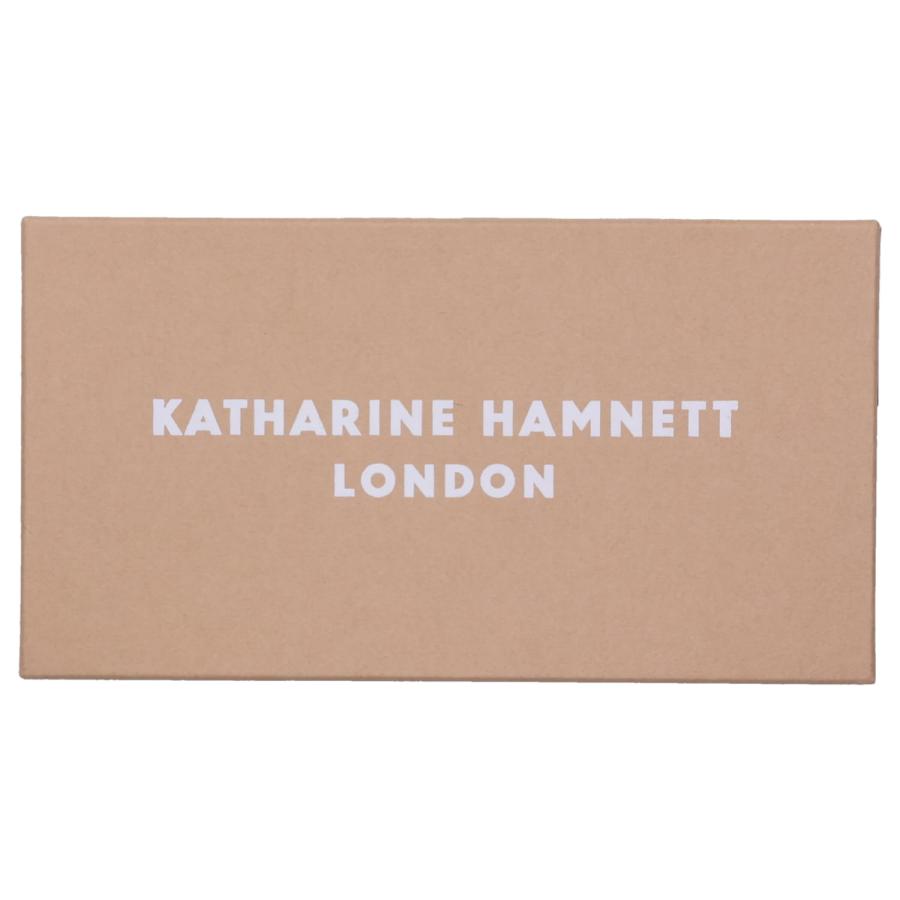 KATHARINE HAMNETT LONDON キャサリンハムネット ロンドン 財布 長財布 メンズ レディース ラウンドファスナー 本革 490-58707｜sugaronlineshop｜12