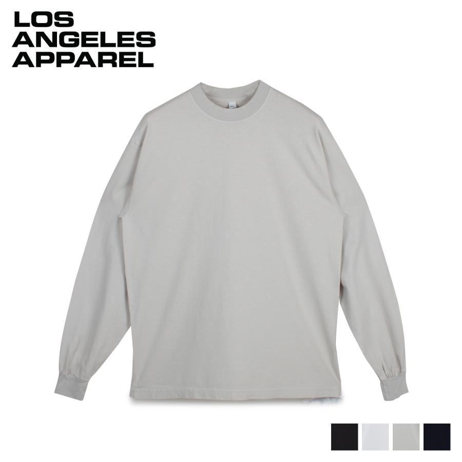 美品格安長袖カットソー ホワイト LOS ANGELES LOS ANGELES APPAREL（ロサンゼルスアパレル） LOS ANGELES APPAREL T