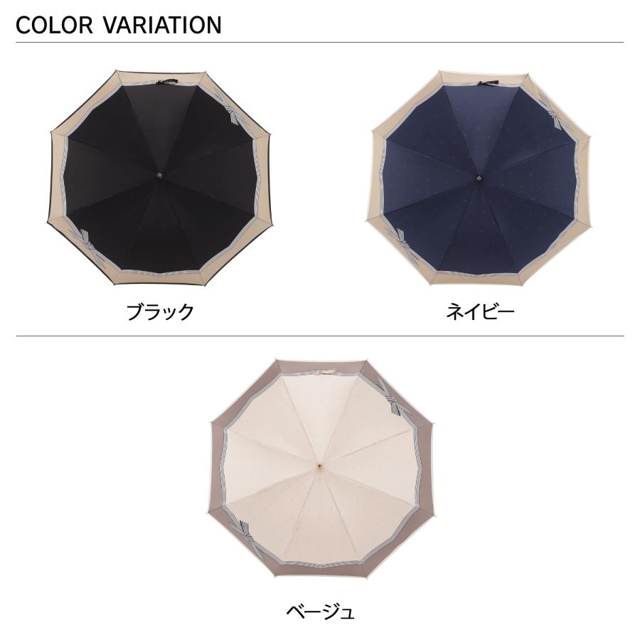 LANVIN en Bleu ランバンオンブルー 傘 長傘 雨傘 レディース 60cm