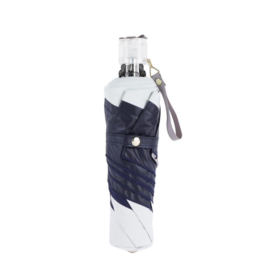 LANVIN en Bleu ランバンオンブルー 日傘 折りたたみ 軽量 晴雨兼用