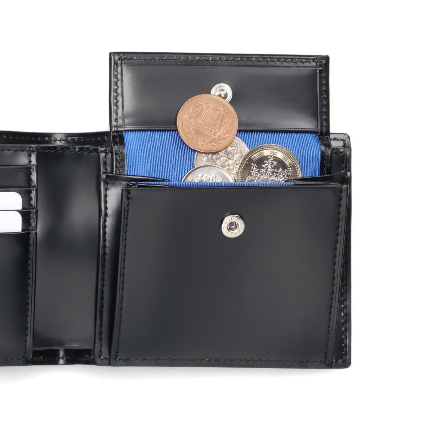 LANVIN en Bleu ランバンオンブルー 財布 二つ折り メンズ 本革 小銭