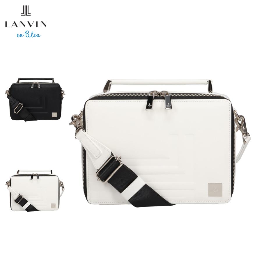 LANVIN en Bleu ランバンオンブル バッグ ショルダーバッグ メンズ 斜 