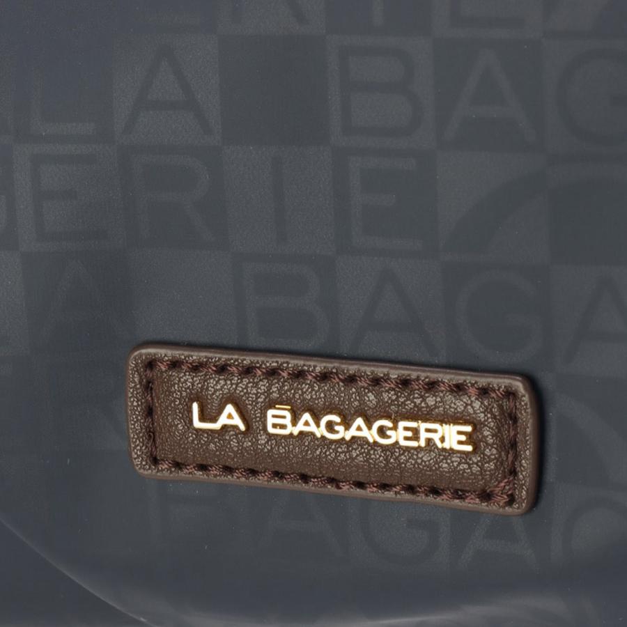 LA BAGAGERIE ラ バガジェリー ショルダーバッグ レディース 斜め掛け MONOGRAMME ポシェット ブラック グレー ネイビー バーガンディー シルバー 黒 B71-09-01｜sugaronlineshop｜18