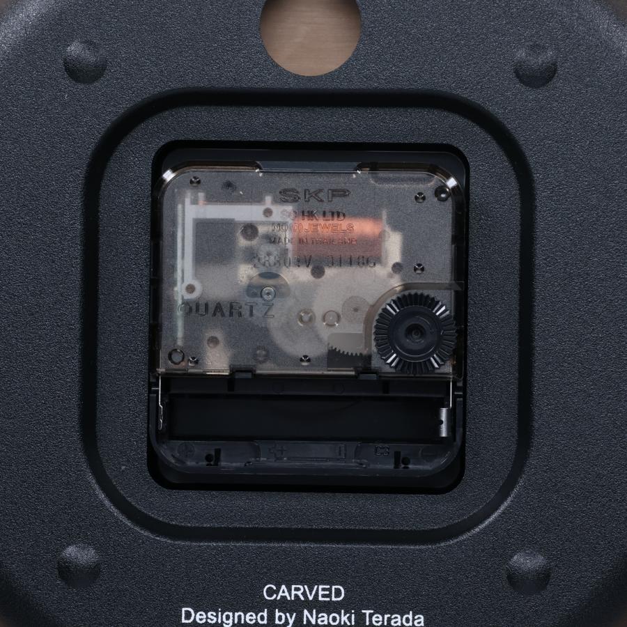 レムノス CARVED WOOD BIRCH NTL16-05 ほぼ未使用 Amazon.co.jp: レムノス 掛け時計 カーヴド ウッドバーチ