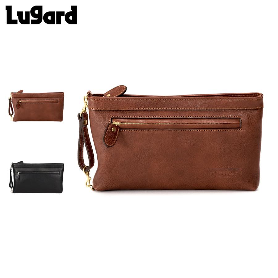 青木鞄 ネヴァダ セカンドバッグ 5072 ブラウン LUGARD（ラガード） 青木鞄 クラッチバッグ セカンドバッグ メンズ