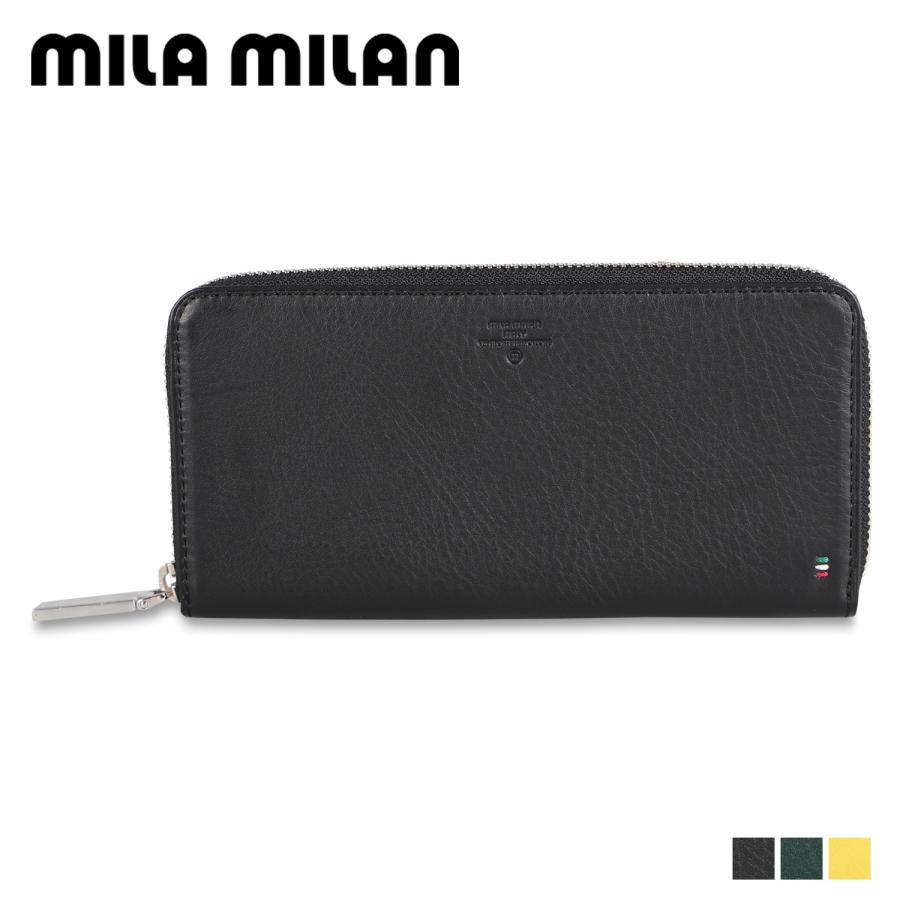 mila milan ミラ・ミラン 財布 長財布 ピスタ メンズ レディース ラウンドファスナー 本革 PISTA 254625 mila milan（ミラ・ミラン） mila milan 長財布 ピスタ メンズ