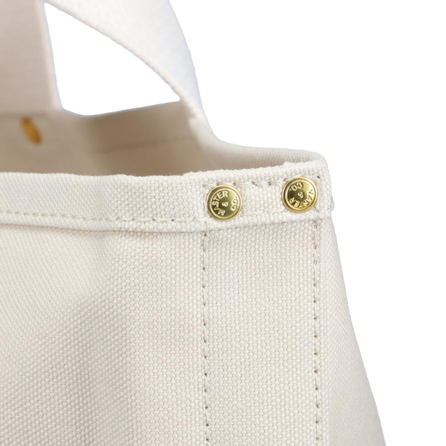 マスターアンドコー MASTER&Co. トートバッグ レイルマンバッグ ミディアム レディース キャンバス A4 RAIL MAN MEDIUM BAG ホワイト 白 MC034の画像
