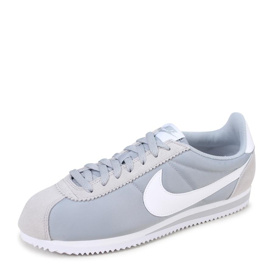 Nike ナイキ クラシック コルテッツ スニーカー Classic Cortez Nylon 010 ウルフグレー メンズ レディース 靴 グレー Nike 010 シュガーオンラインショップ 通販 Yahoo ショッピング