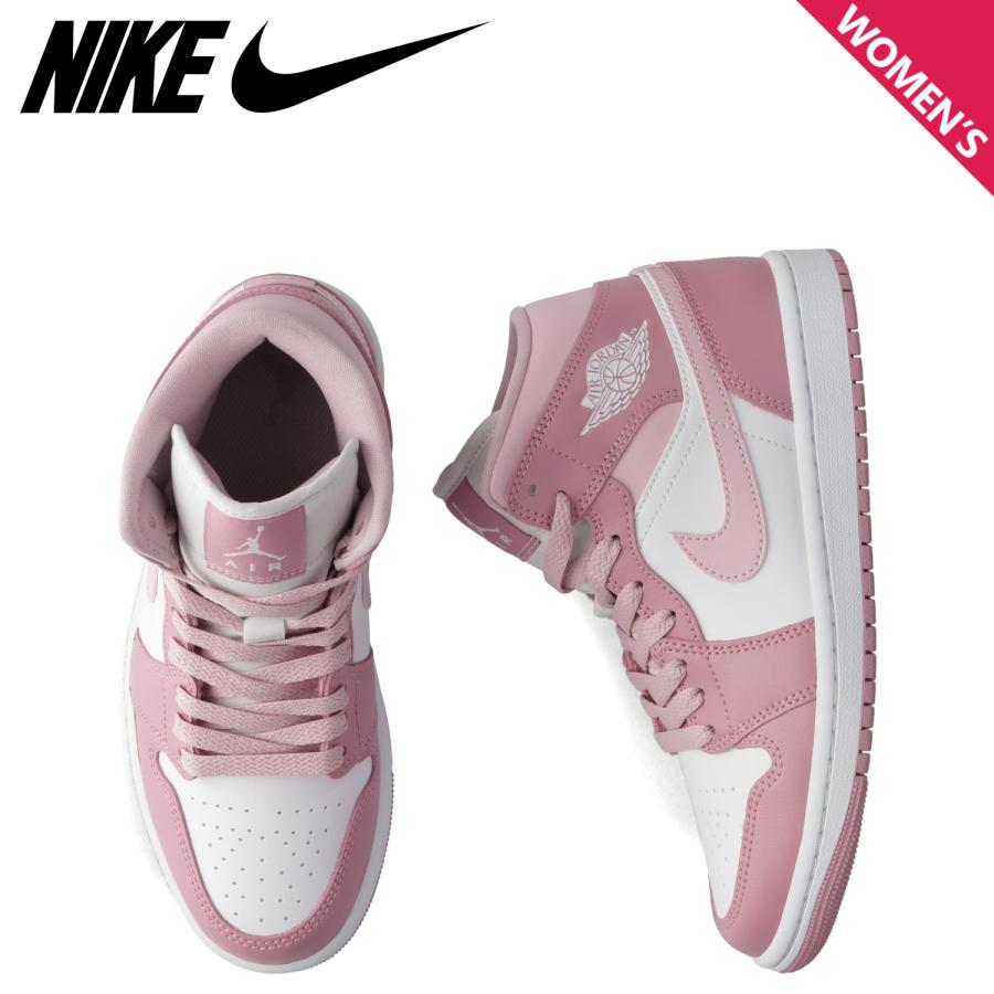 NIKE（ナイキ） ウィメンズ エアジョーダン1 ミッド スニーカー