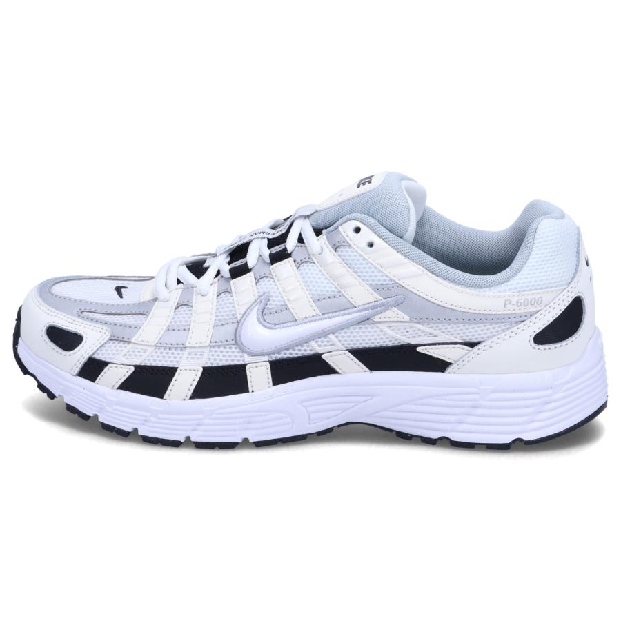 NIKE（ナイキ） スニーカー メンズ レディース P-6000 オフ ホワイト