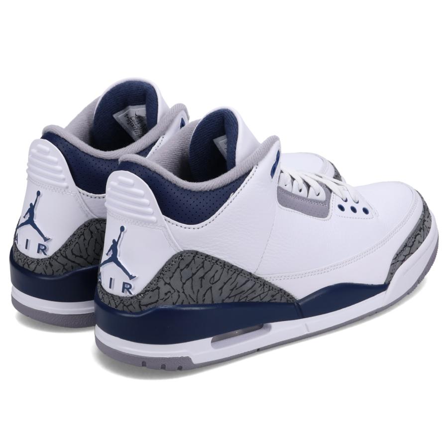 NIKE ナイキ エアジョーダン3 レトロ スニーカー メンズ AIR JORDAN 3 RETRO ホワイト 白 CT8532-140｜sugaronlineshop｜03