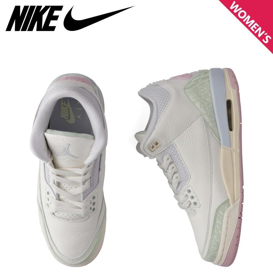 シューズ(女性用) Nike Air Jordan 3 RETRO (GS) Nike Air Jordan 3 Retro GS AJ3 Vintage Floral Kids Youth Casual