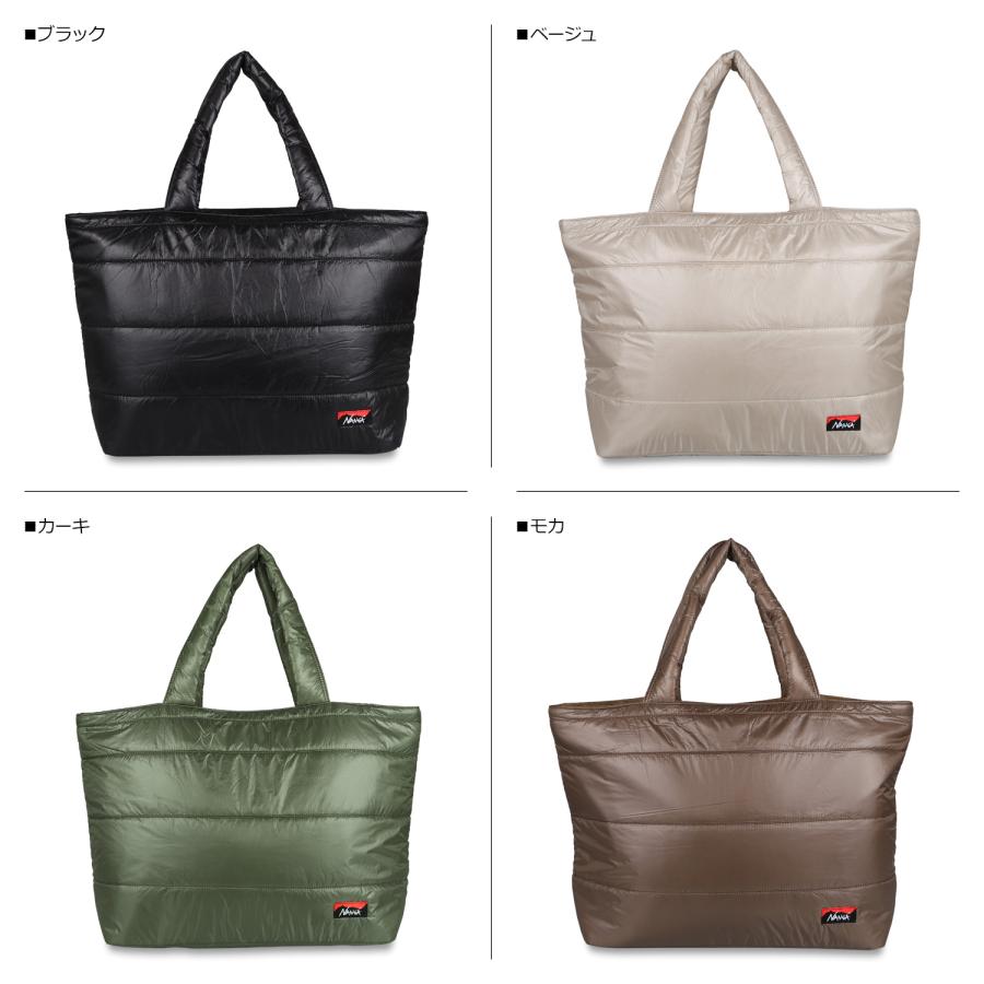 ナンガ NANGA トートバッグ エコ インサレーション メンズ レディース A4 ファスナー付き ECO INSULATION TOTE BAG｜sugaronlineshop｜06