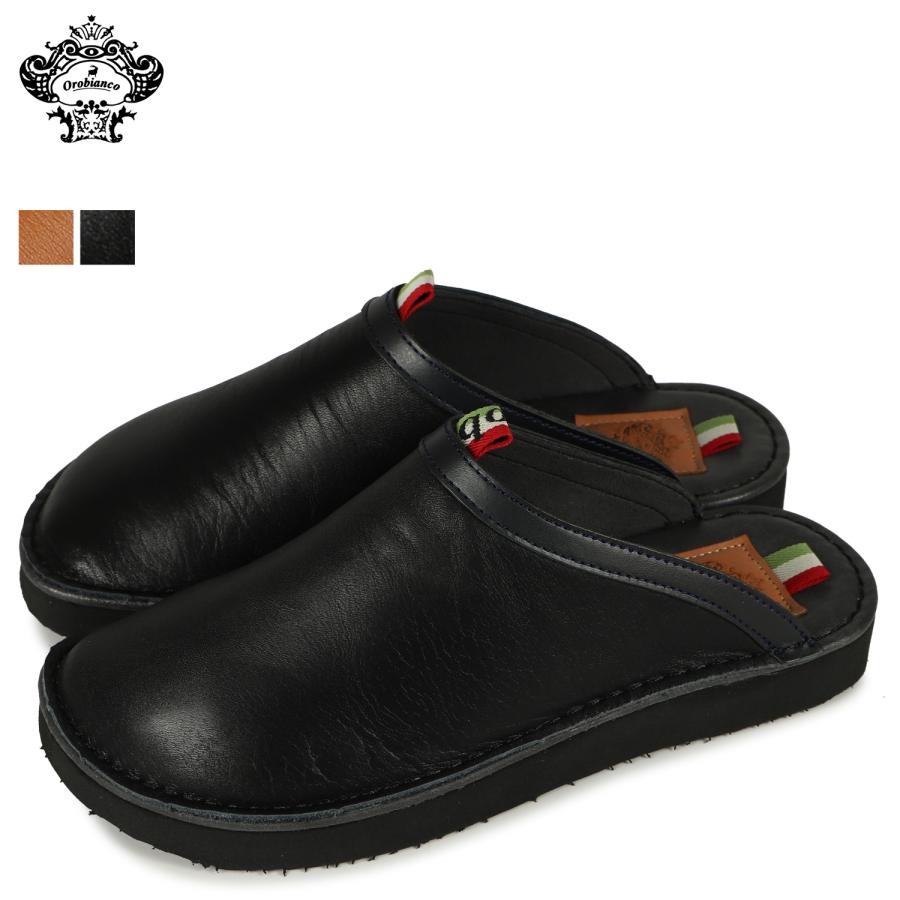 未使用 Orobianco/オロビアンコ AZUMA サンダル スリッパ/M Orobianco（オロビアンコ） クロッグサンダル サボ スリッパ アズマ